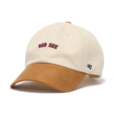 '47 クリーンナップ ボストン・レッドソックス BASE RUNNER | MINI SCRIPT SUEDE ナチュラル  | ’47 フォーティーセブン公式オンラインストア