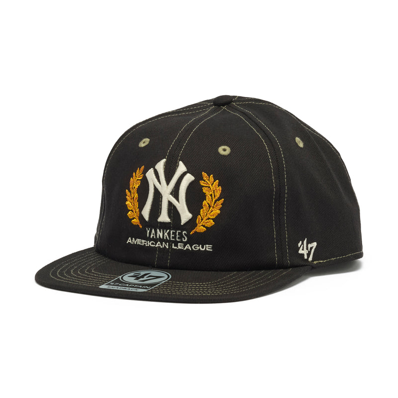 キャラクターキャップ リリン 47 キャプテン RL ニューヨーク・ヤンキース SOUVENIR ブラック – '47