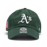 '47 クリーンナップ OAKLAND ATHLETICS オークランド・アスレチックス HERITAGE ダークグリーン  | ’47 フォーティーセブン公式オンラインストア