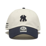 '47 クリーンナップ ニューヨーク・ヤンキース CONTEMPORARY BASICS ベースランナー サンドストーン ネイビーバイザー