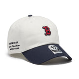 '47 クリーンナップ ボストン・レッドソックス CONTEMPORARY BASICS ベースランナー サンドストーン ネイビーバイザー