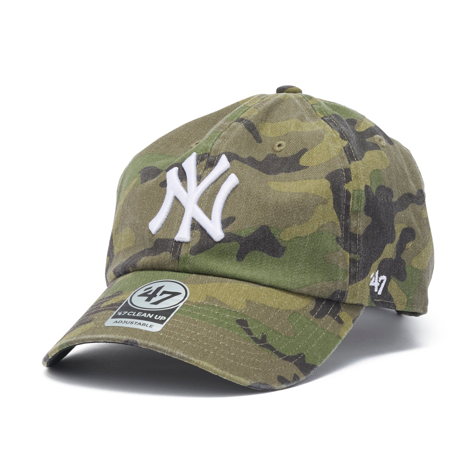 47 クリーンナップ ニューヨーク・ヤンキース MLB CAMO ウッドランド