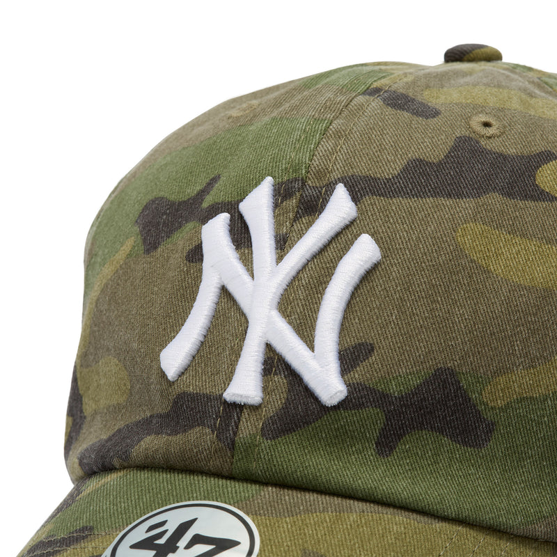 47 クリーンナップ ニューヨーク・ヤンキース MLB CAMO ウッドランド