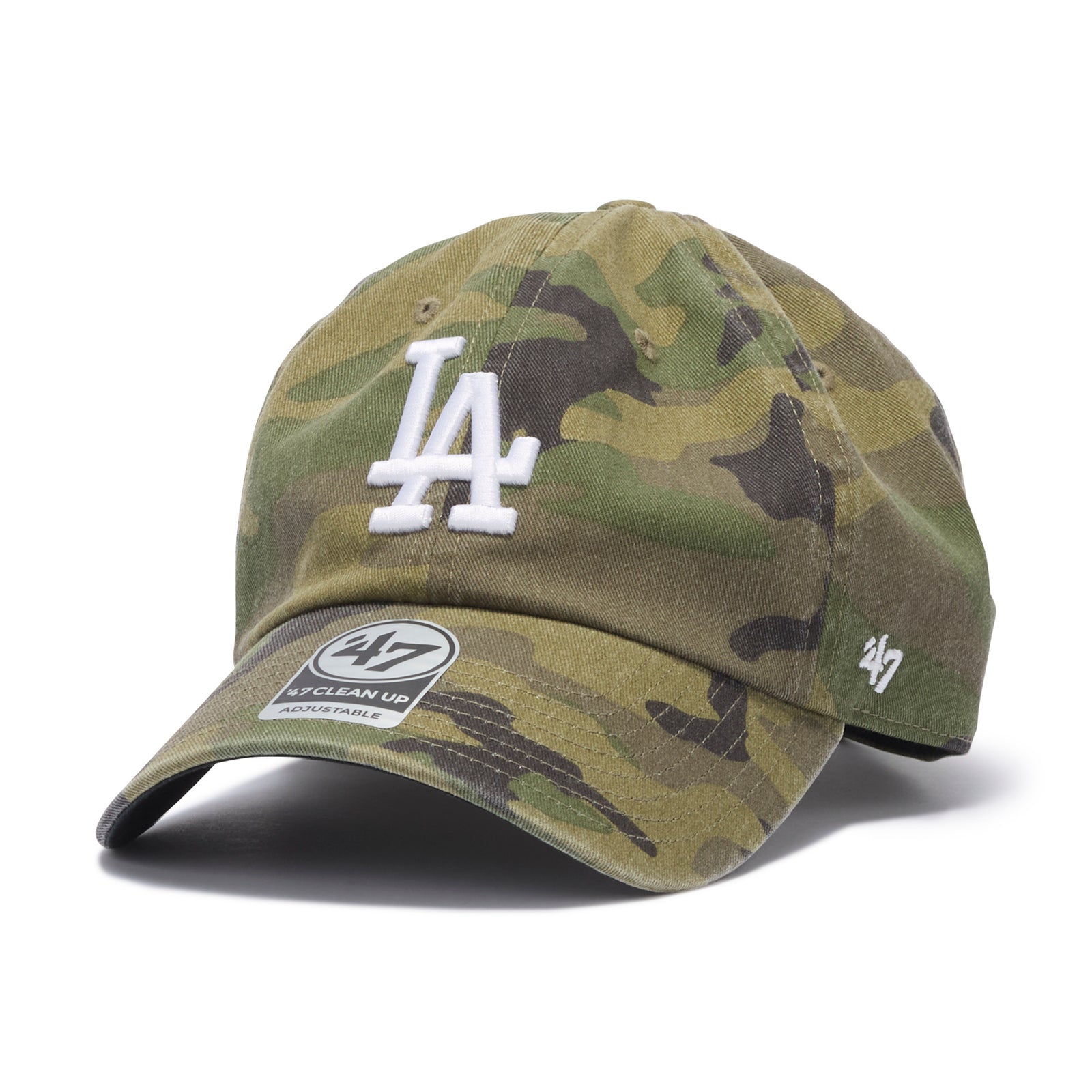 47 クリーンナップ ロサンゼルス・ドジャース MLB CAMO ウッドランド
