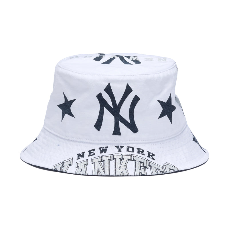 今期:45r ホワイト バケットハット 47 バケットハット ニューヨーク・ヤンキース TRENDY TEAM ホワイト