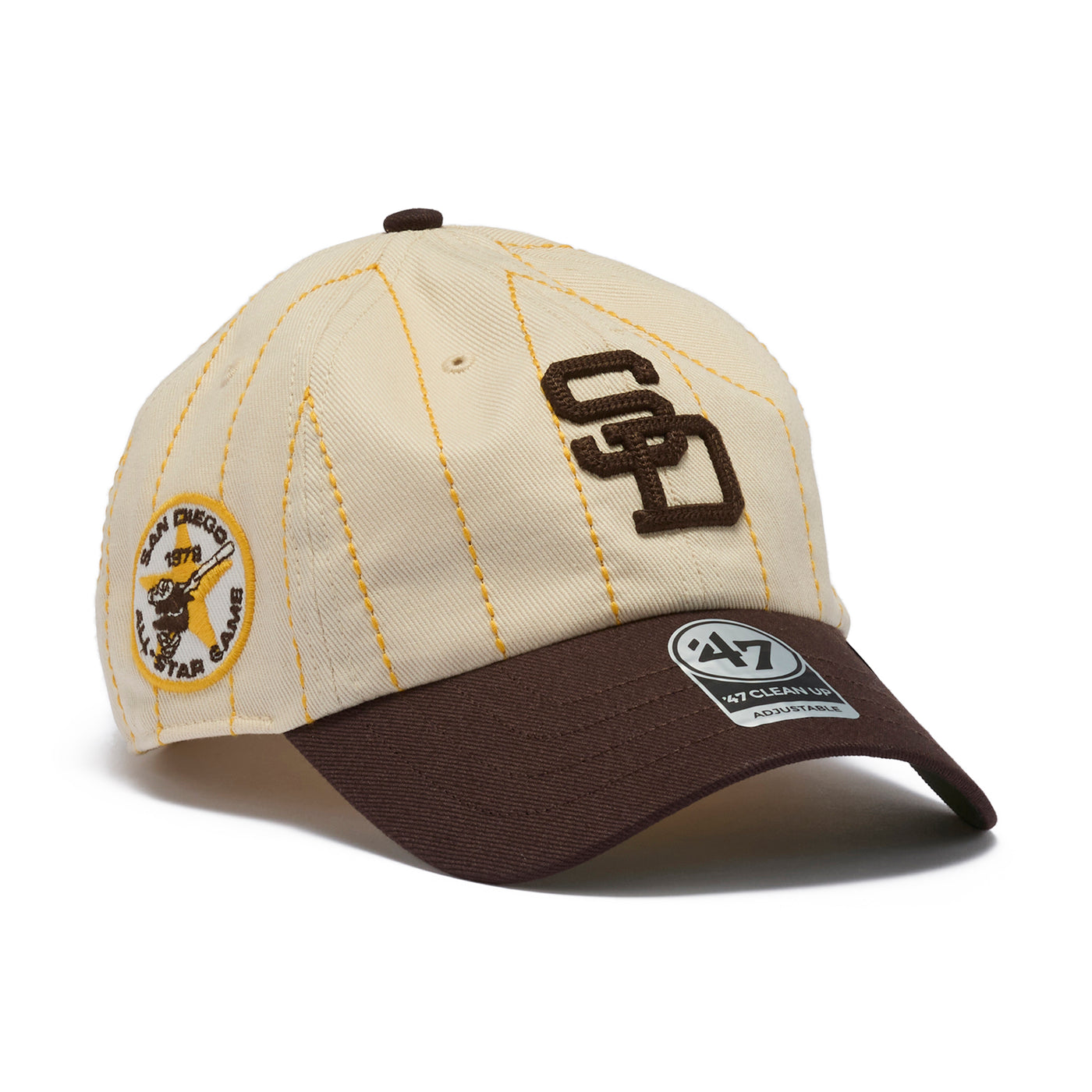 47 クリーンナップ サンディエゴ・パドレス Rawlings ピンストライプ
