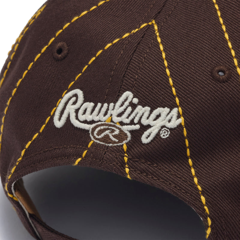 47 ヒッチ サンディエゴ・パドレス Rawlings ピンストライプ ブラウン