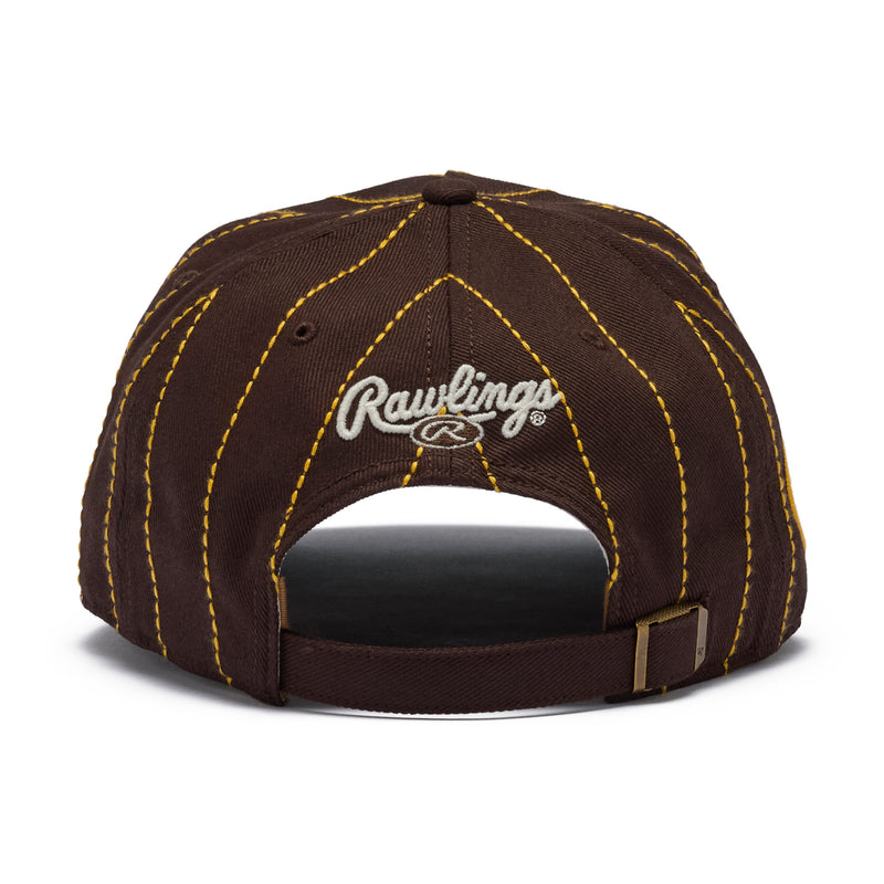 47 ヒッチ サンディエゴ・パドレス Rawlings ピンストライプ ブラウン