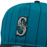 '47 ヒッチ シアトル・マリナーズ Rawlings ピンストライプ ダークティール  | ’47 フォーティーセブン公式オンラインストア