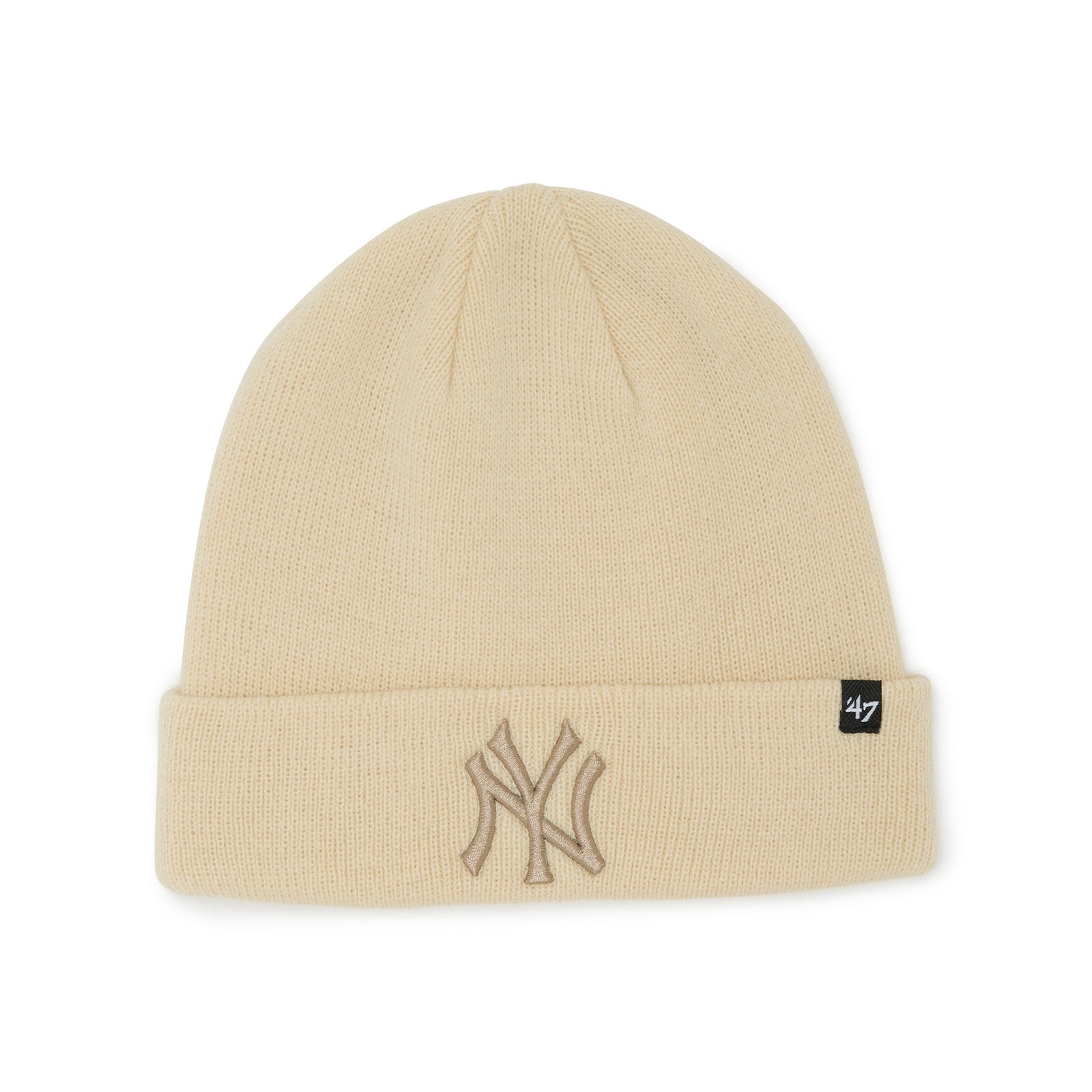 47 カフニット ニューヨーク・ヤンキース Raised Logo ナチュラル