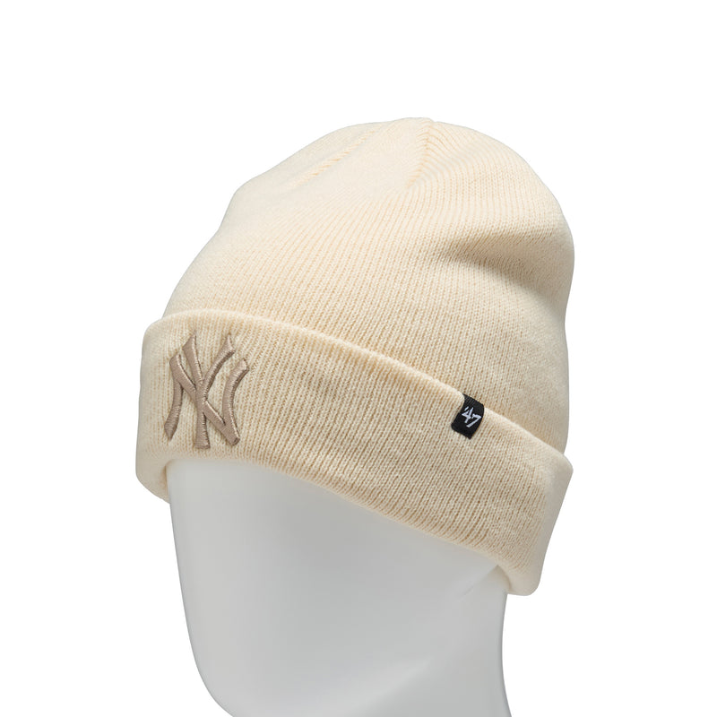 '47 カフニット ニューヨーク・ヤンキース Raised Logo ナチュラル  | ’47 フォーティーセブン公式オンラインストア