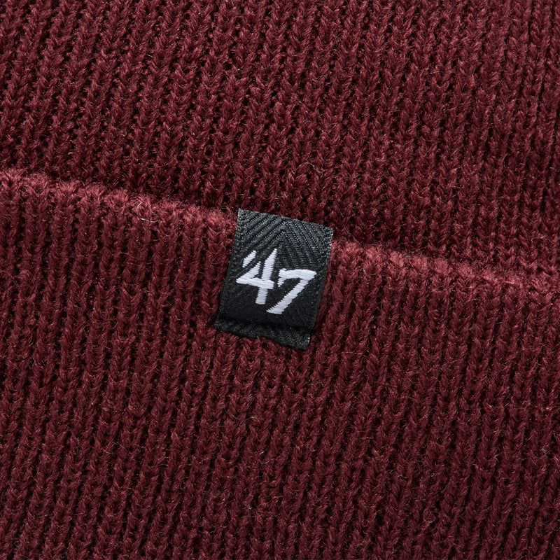 '47 カフニット ニューヨーク・ヤンキース Raised Logo ダークマルーン  | ’47 フォーティーセブン公式オンラインストア