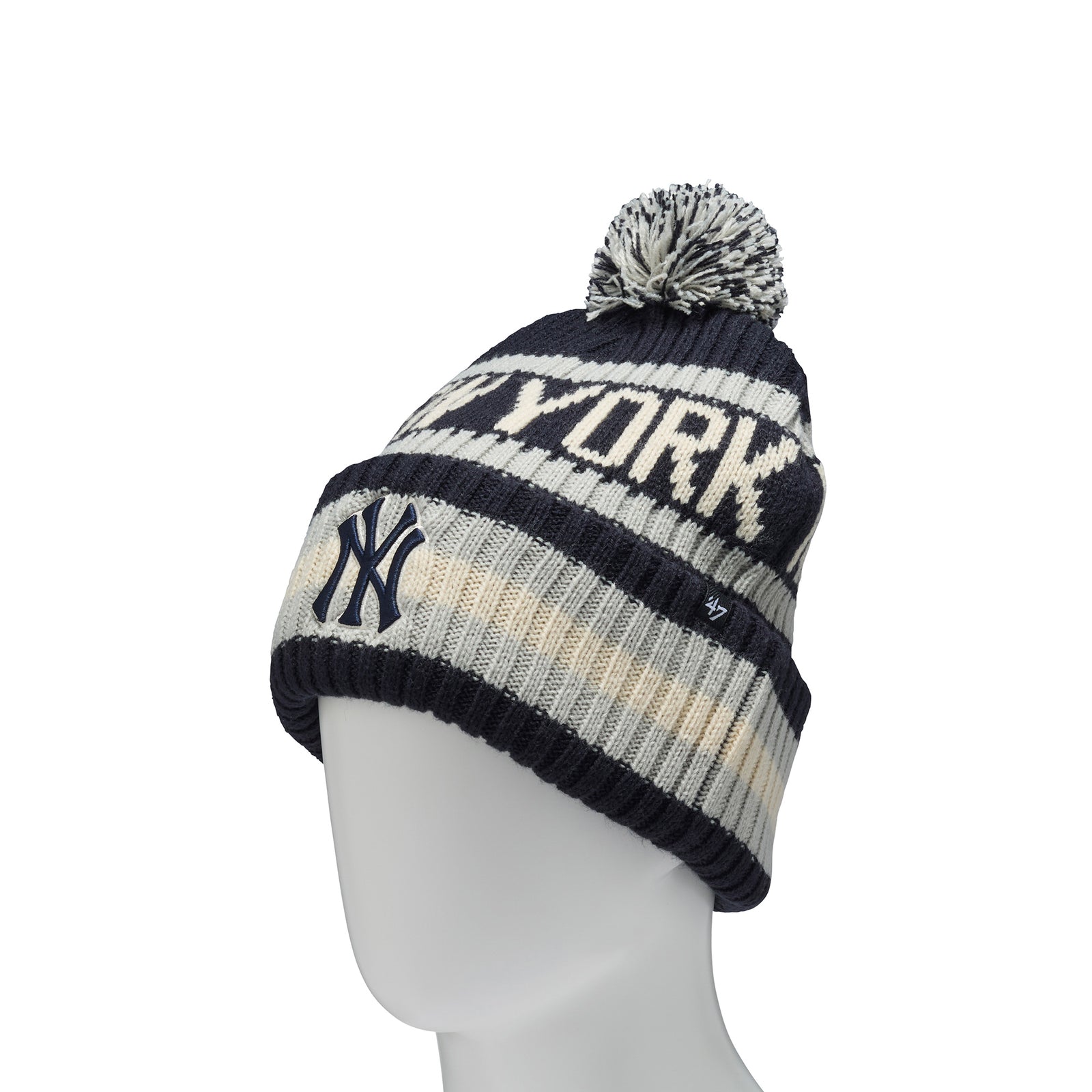 47 カフニット ポンポン ニューヨーク・ヤンキース Bering ネイビー