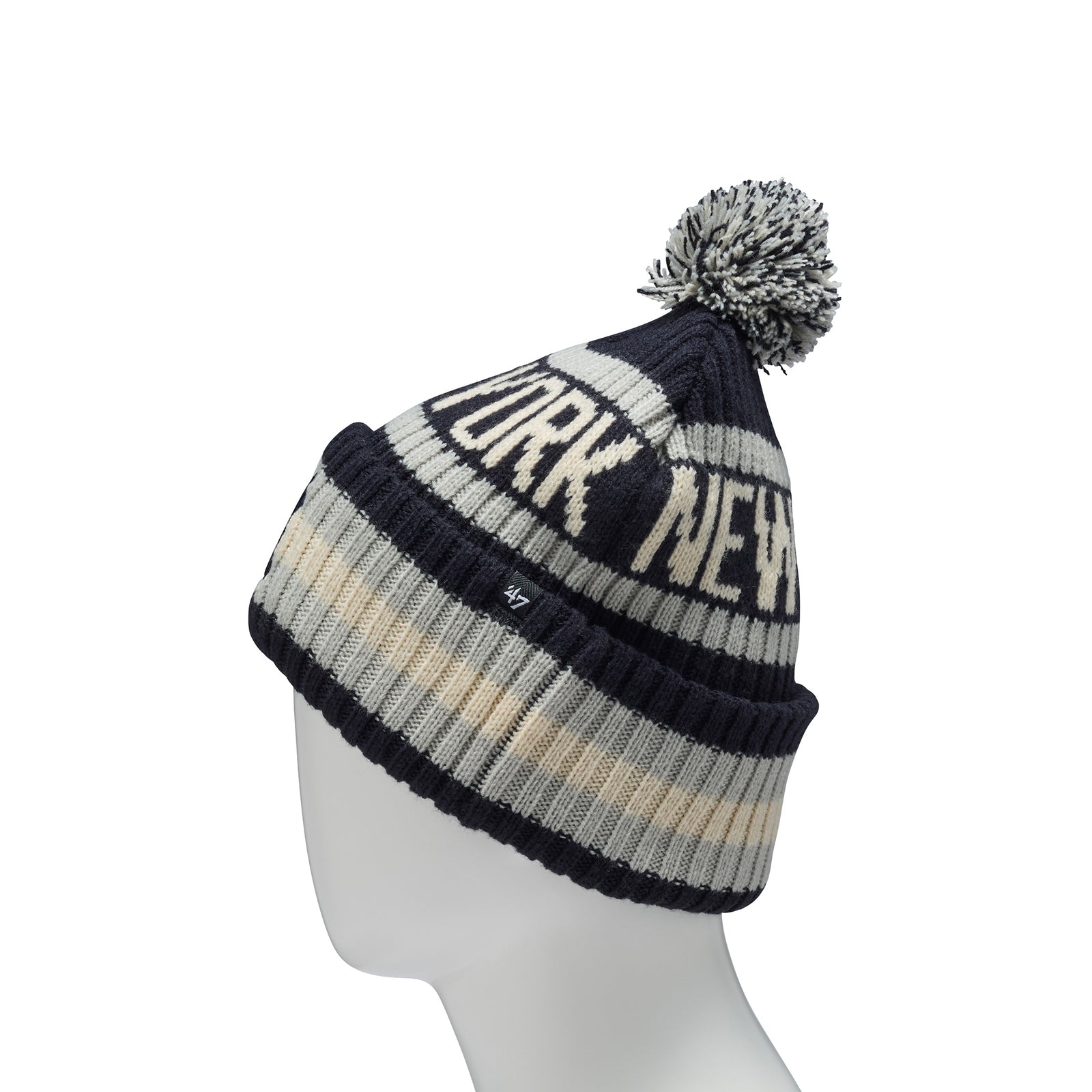 47 カフニット ポンポン ニューヨーク・ヤンキース Bering ネイビー