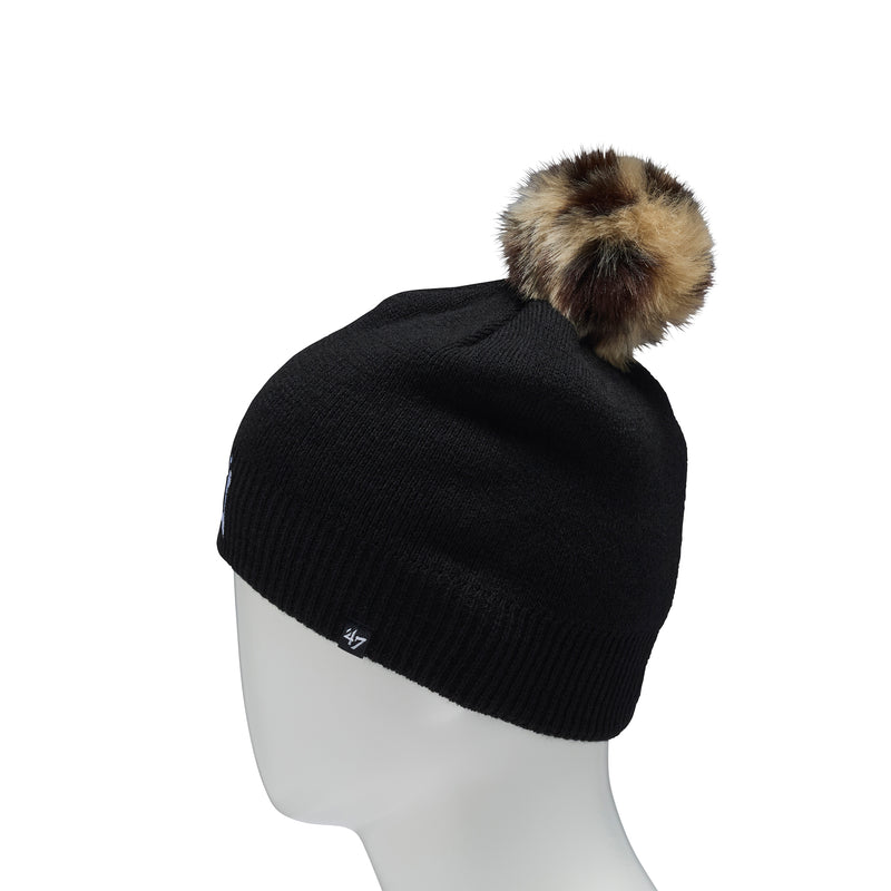 47 カフニット ポンポン ニューヨーク・ヤンキース Serengeti Beanie ブラック  | ’47 フォーティーセブン公式オンラインストア