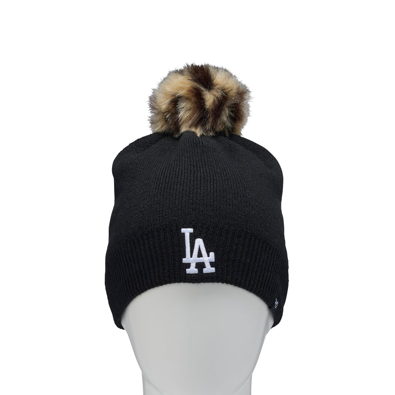 47 カフニット ポンポン ロサンゼルス・ドジャース Serengeti Beanie ブラック  | ’47 フォーティーセブン公式オンラインストア
