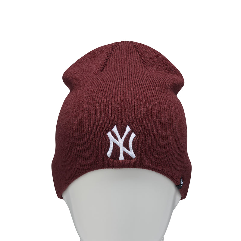 '47 ビーニー ニューヨーク・ヤンキース ダークマルーン  | ’47 フォーティーセブン公式オンラインストア