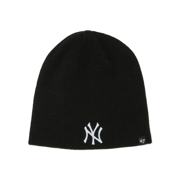 '47 ビーニー ニューヨーク・ヤンキース ブラック × ホワイト  | ’47 フォーティーセブン公式オンラインストア