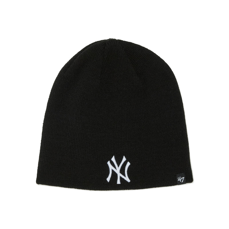 '47 ビーニー ニューヨーク・ヤンキース ブラック × ホワイト  | ’47 フォーティーセブン公式オンラインストア