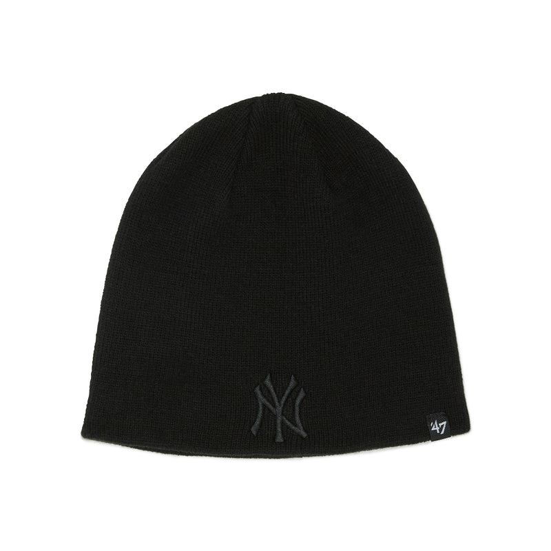 '47 ビーニー ニューヨーク・ヤンキース ブラック × ブラック  | ’47 フォーティーセブン公式オンラインストア