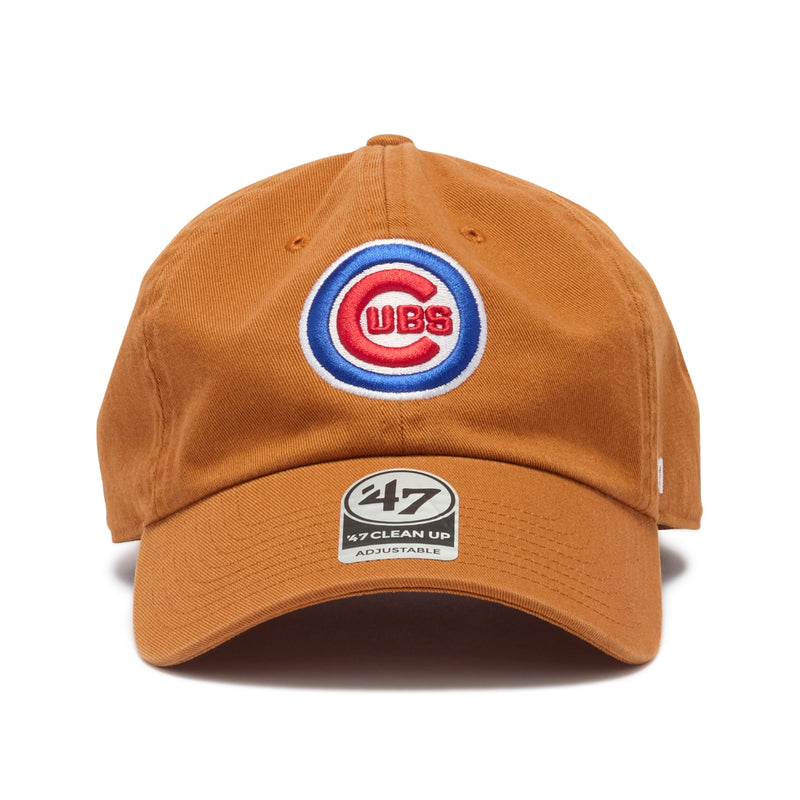 47 クリーンナップ シカゴ・カブス ノーループラベル バーントオレンジ