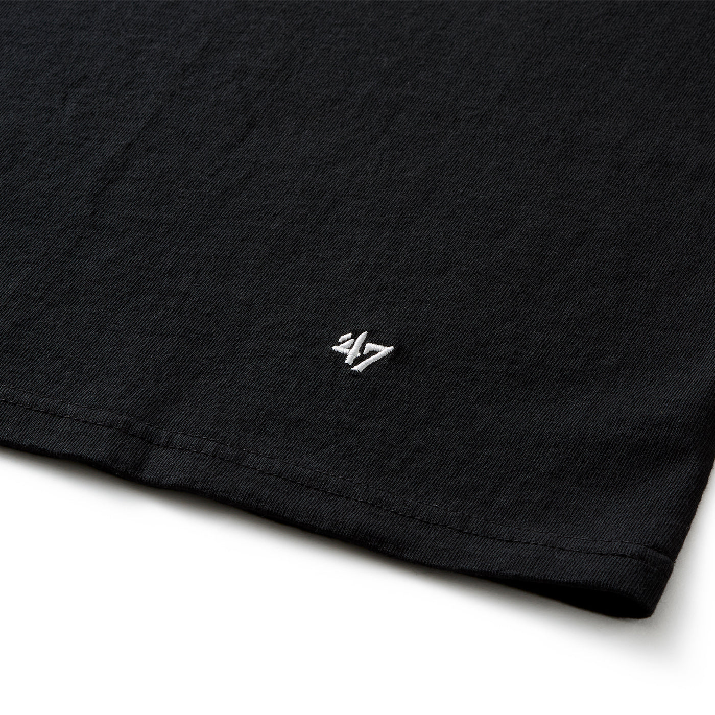 47 半袖 パックTシャツ 2枚組 ブラック 無地 コットン – '47