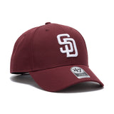 '47 エムブイピー SAN DIEGO PADRES サンディエゴ・パドレス WOOL BLEND ダークマルーン ホワイト  | ’47 フォーティーセブン公式オンラインストア