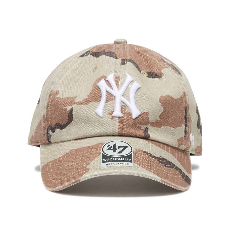 デニム&ダンガリー　カモフラ柄　キャップ　サイズ54 47 クリーンナップ ニューヨーク・ヤンキース DESERT CAMO デザート