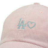 '47 クリーンナップ ロサンゼルス・ドジャース WITH HEART コーデュロイ ベースランナー ピンク マコ  | ’47 フォーティーセブン公式オンラインストア