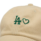 '47 クリーンナップ ロサンゼルス・ドジャース WITH HEART コーデュロイ ベースランナー ナチュラル エデン  | ’47 フォーティーセブン公式オンラインストア