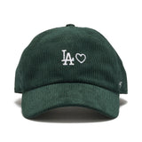 '47 クリーンナップ ロサンゼルス・ドジャース WITH HEART コーデュロイ ベースランナー ダークグリーン ホワイト  | ’47 フォーティーセブン公式オンラインストア