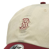 '47 クリーンナップ ボストン・レッドソックス CRINKLE NYLON サンドストーン / カーディナル  | ’47 フォーティーセブン公式オンラインストア