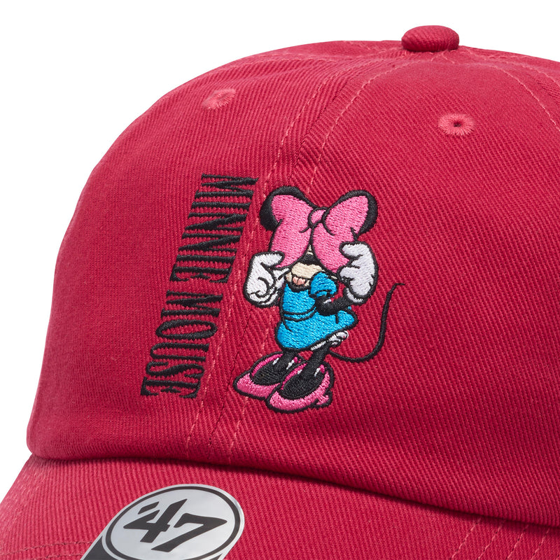 47 クリーンナップ ディズニー Disney ミニーマウス ダークレッド