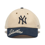 '47 クリーンナップ ニューヨーク・ヤンキース ROPE SCRIPT ナチュラル / ネイビー  | ’47 フォーティーセブン公式オンラインストア