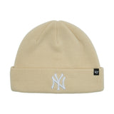 '47 カフニット ニューヨーク・ヤンキース RANDLE XL CUFF KNIT ナチュラル  | ’47 フォーティーセブン公式オンラインストア