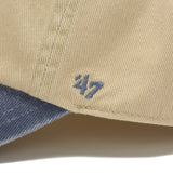 '47 クリーンナップ ニューヨーク・ヤンキース LOGO 2TONE モハベ / ネイビー  | ’47 フォーティーセブン公式オンラインストア