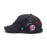 '47 クリーンナップ ニューヨーク・ヤンキース BADGES ビンテージネイビー  | ’47 フォーティーセブン公式オンラインストア