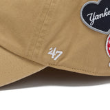 '47 クリーンナップ ニューヨーク・ヤンキース BADGES カーキ  | ’47 フォーティーセブン公式オンラインストア
