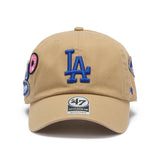'47 クリーンナップ ロサンゼルス・ドジャース BADGES カーキ  | ’47 フォーティーセブン公式オンラインストア