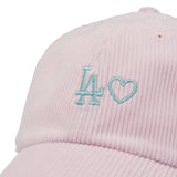 '47 キッズ クリーンナップ ロサンゼルス・ドジャース WITH HEART コーデュロイ ベースランナー ピンク マコ  | ’47 フォーティーセブン公式オンラインストア