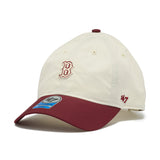 キッズ '47 クリーンナップ ボストン・レッドソックス CRINKLE NYLON サンドストーン / カーディナル  | ’47 フォーティーセブン公式オンラインストア