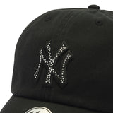 '47 クリーンナップ ニューヨーク・ヤンキース RHINESTONE ブラック  | ’47 フォーティーセブン公式オンラインストア
