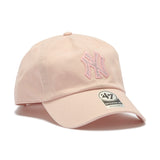 '47 クリーンナップ ニューヨーク・ヤンキース RHINESTONE ピンク  | ’47 フォーティーセブン公式オンラインストア