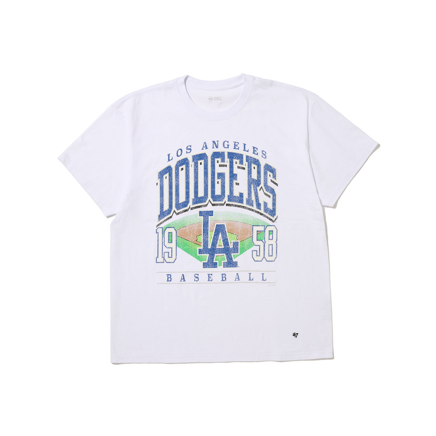 47 半袖 Tシャツ ロサンゼルス・ドジャース MLB Tシャツコレクション