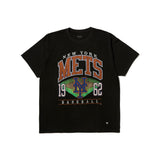 '47 半袖 Tシャツ ニューヨーク・メッツ MLB Tシャツコレクション ガーメントウォッシュ ブラック