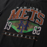 '47 半袖 Tシャツ ニューヨーク・メッツ MLB Tシャツコレクション ガーメントウォッシュ ブラック